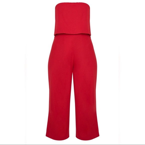 Red Jumpsuit - Picture 3 of 4